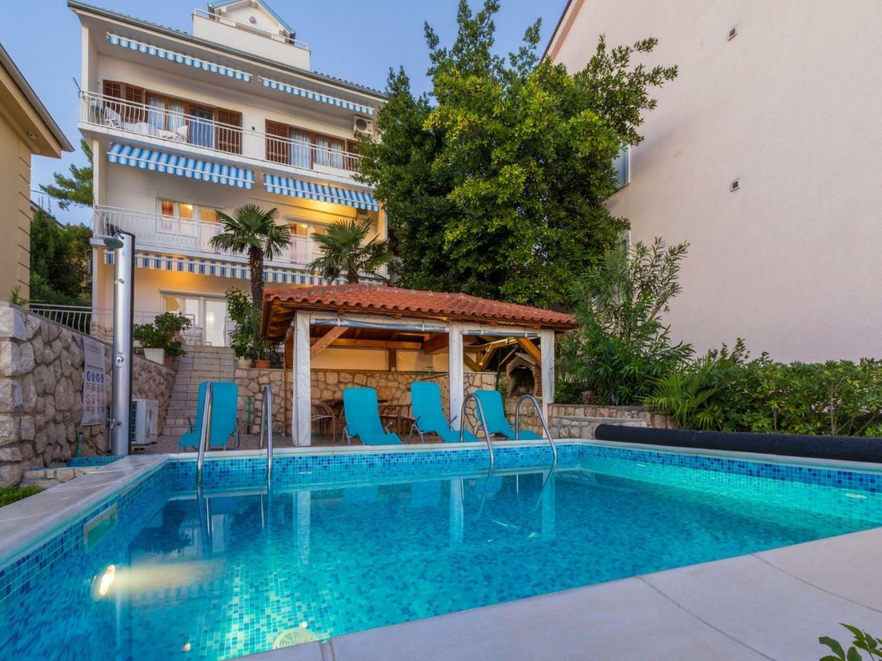 House Blanka Villa Dramalj Bagian luar foto